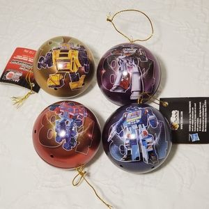 Set of 4 Transformers Ornament